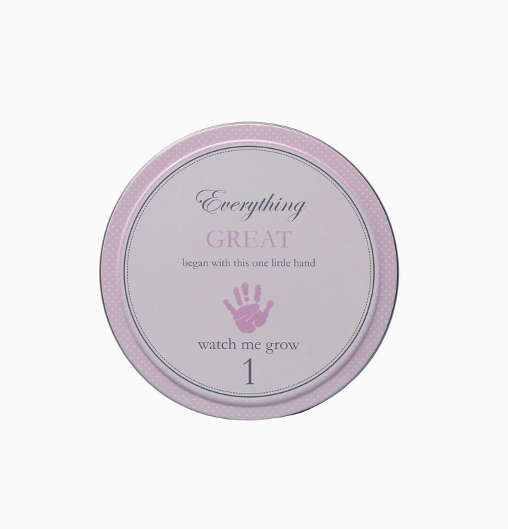HANDPRINT TOWER OF TIME PINK