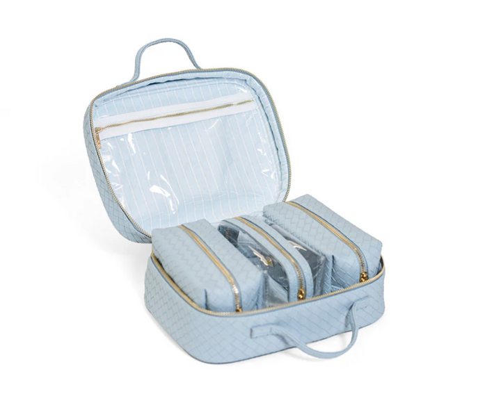 TOILETRY BAG 4-PIECE WOVEN SURF