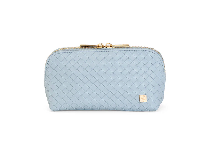 COSMETIC CASE LUXE DUO WOVEN SURF