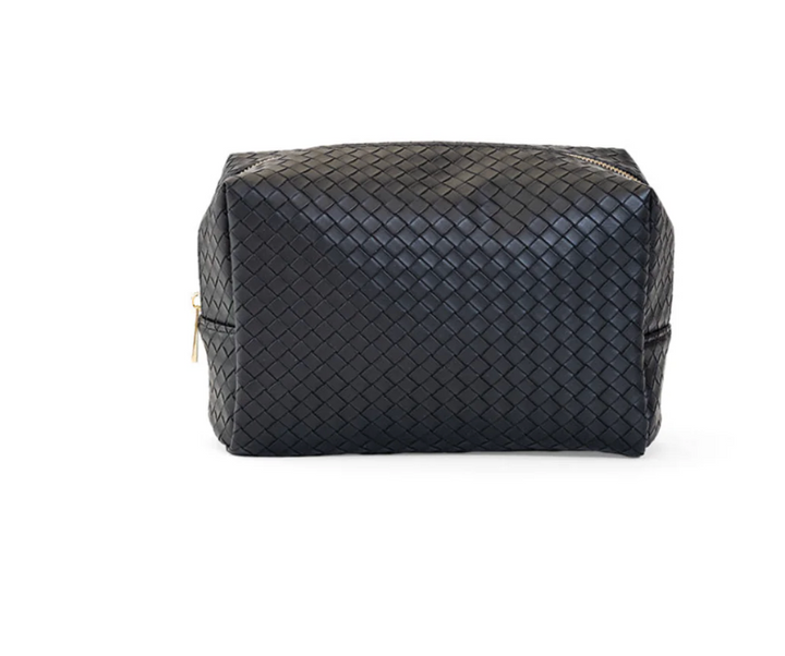 COSMETIC BAG EVERYDAY WOVEN JET