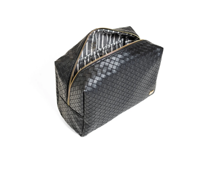 COSMETIC BAG EVERYDAY WOVEN JET