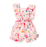 ROMPER BLUSH BALOON RUFFLE