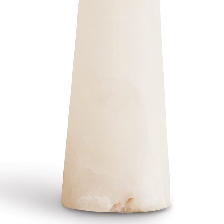 TABLE LAMP ALABASTER NATURAL STONE