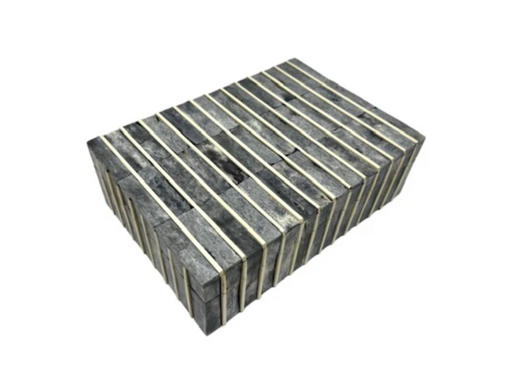 BOX 3D SHADOW GREY BONE