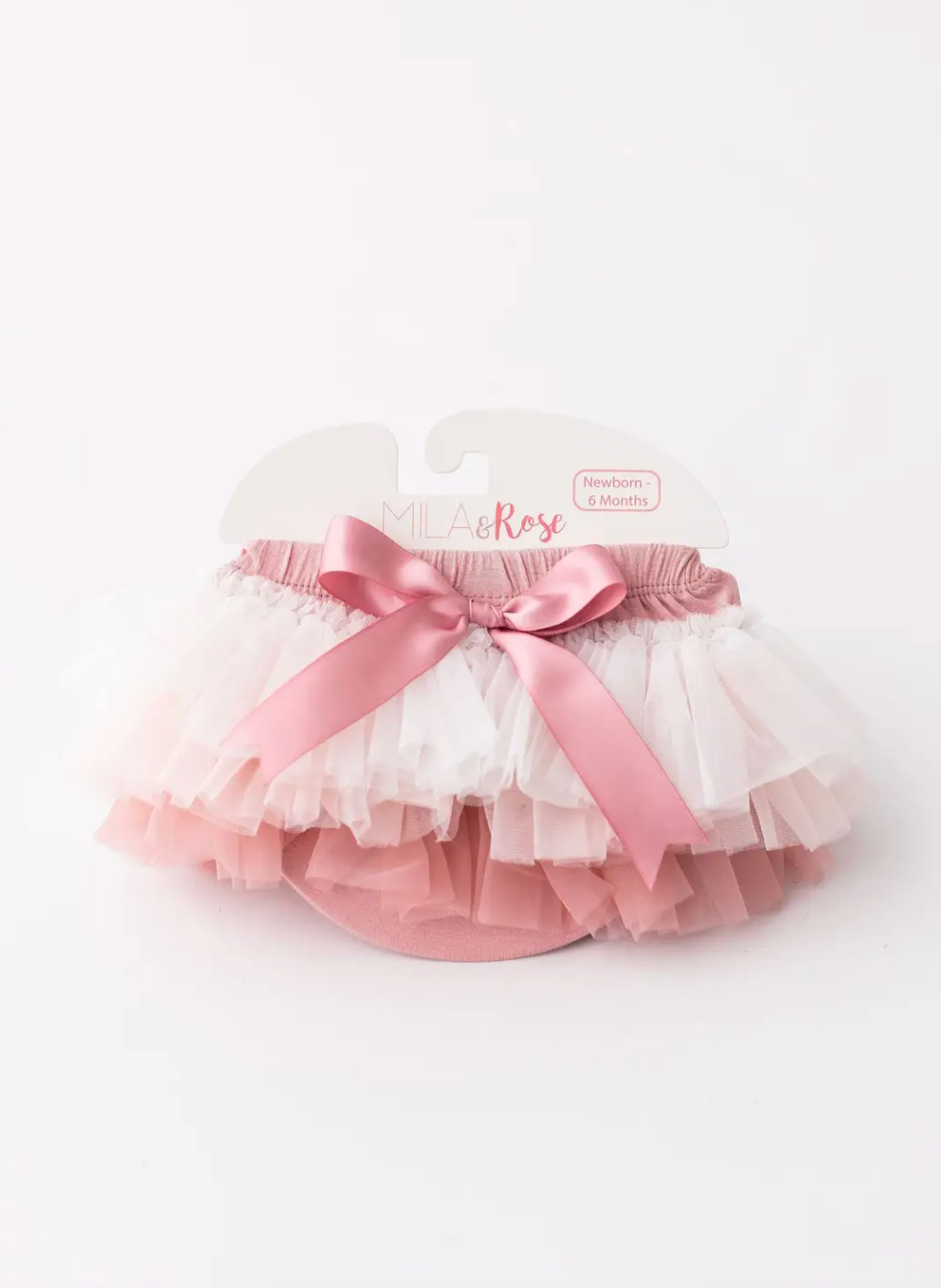 TUTU BLOOMER VINTAGE OMBRE PINK RUFFLE