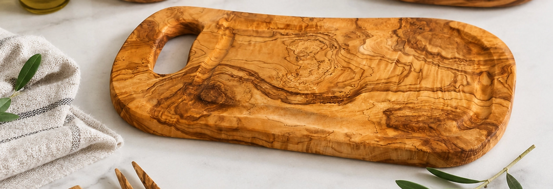 BOARD OLIVE WOOD CHARCUTERIE