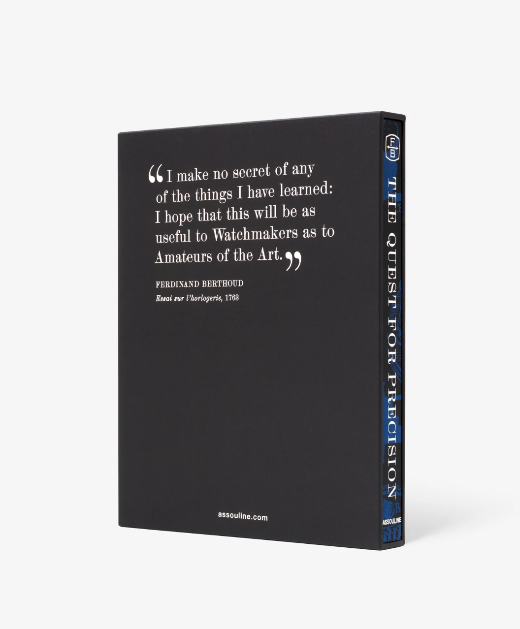 BOOK "FERDINAND BERTHOUD: THE QUEST FOR PRECISION"