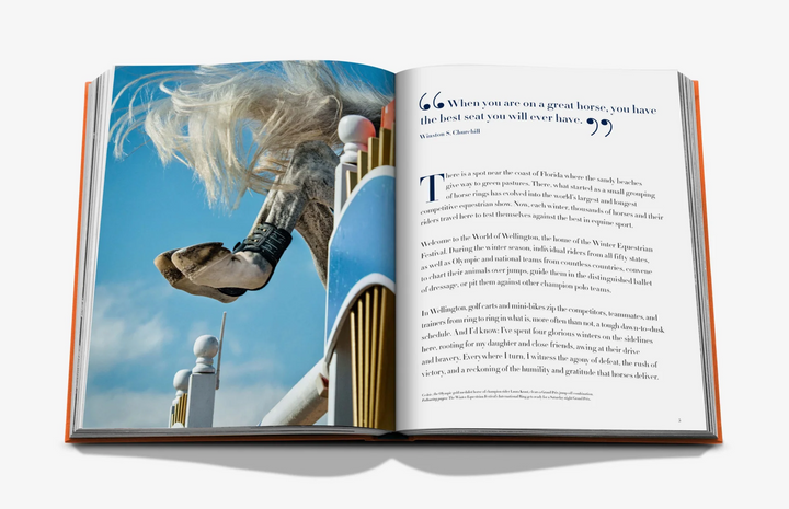 BOOK "WELLINGTON: THE WORLD OF HORSES"
