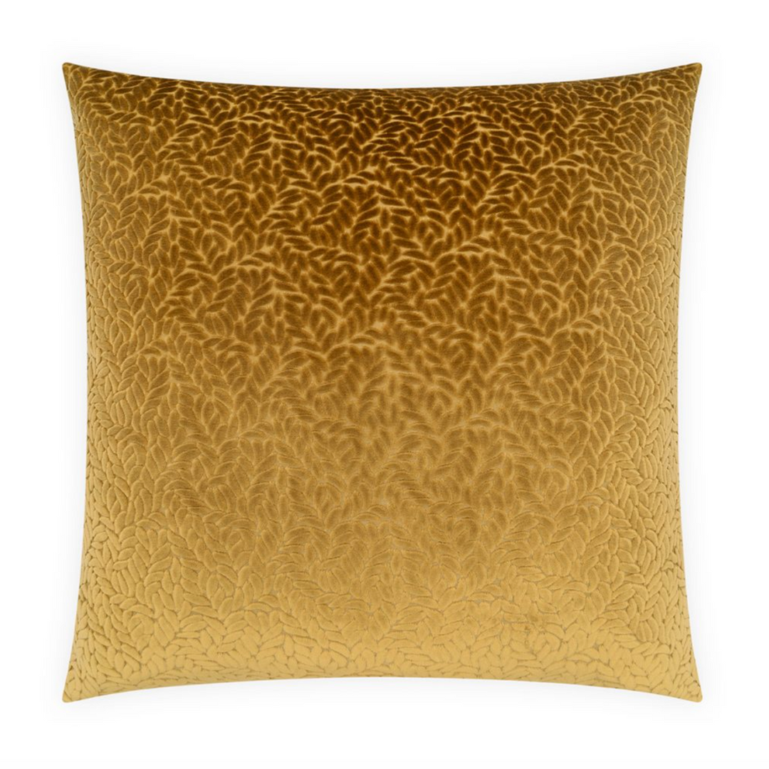 PILLOW WALK IN THE PARK CURRY FEATHER DOWN 24X24