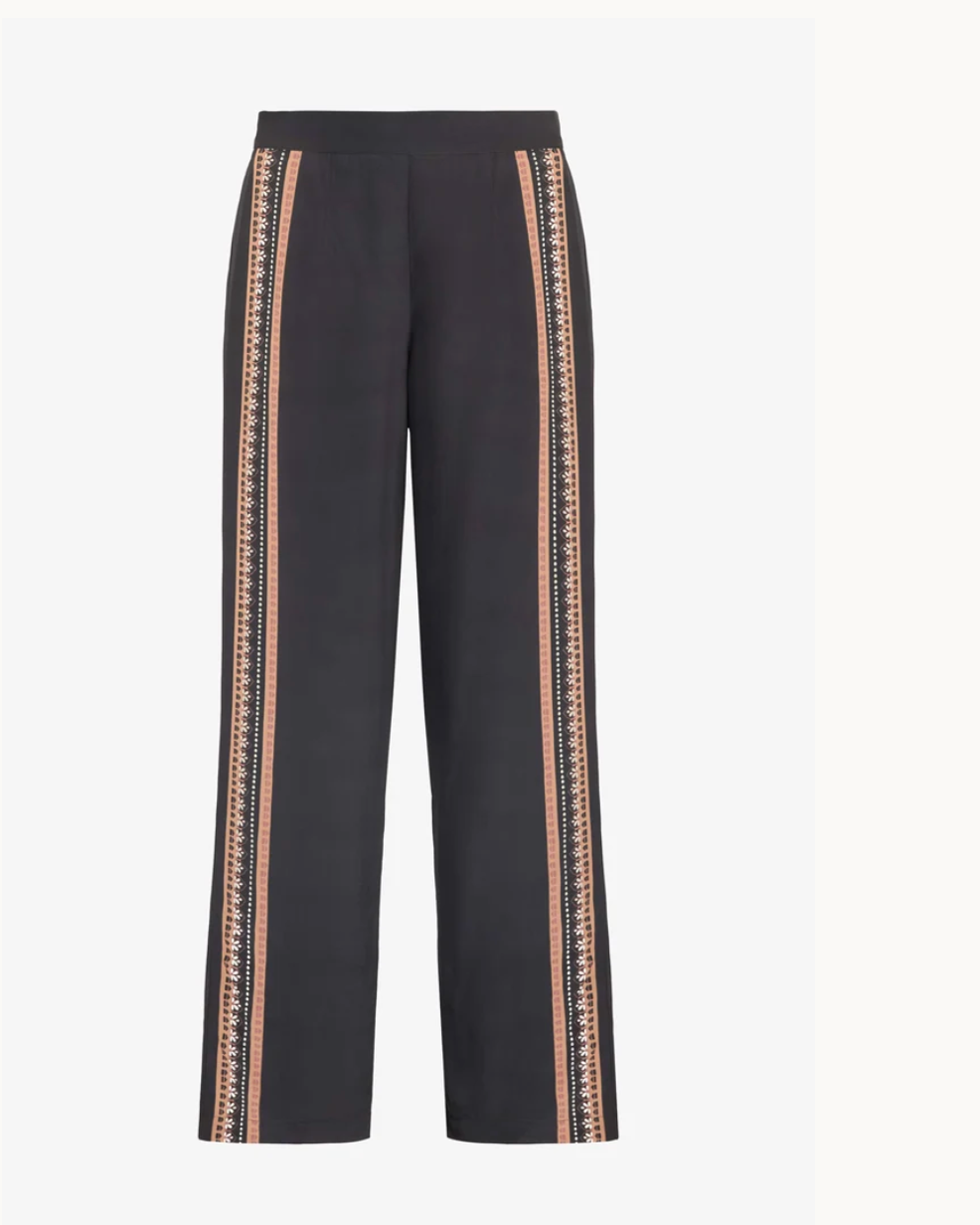 PANT CROUCHING CHEETAH BLACK
