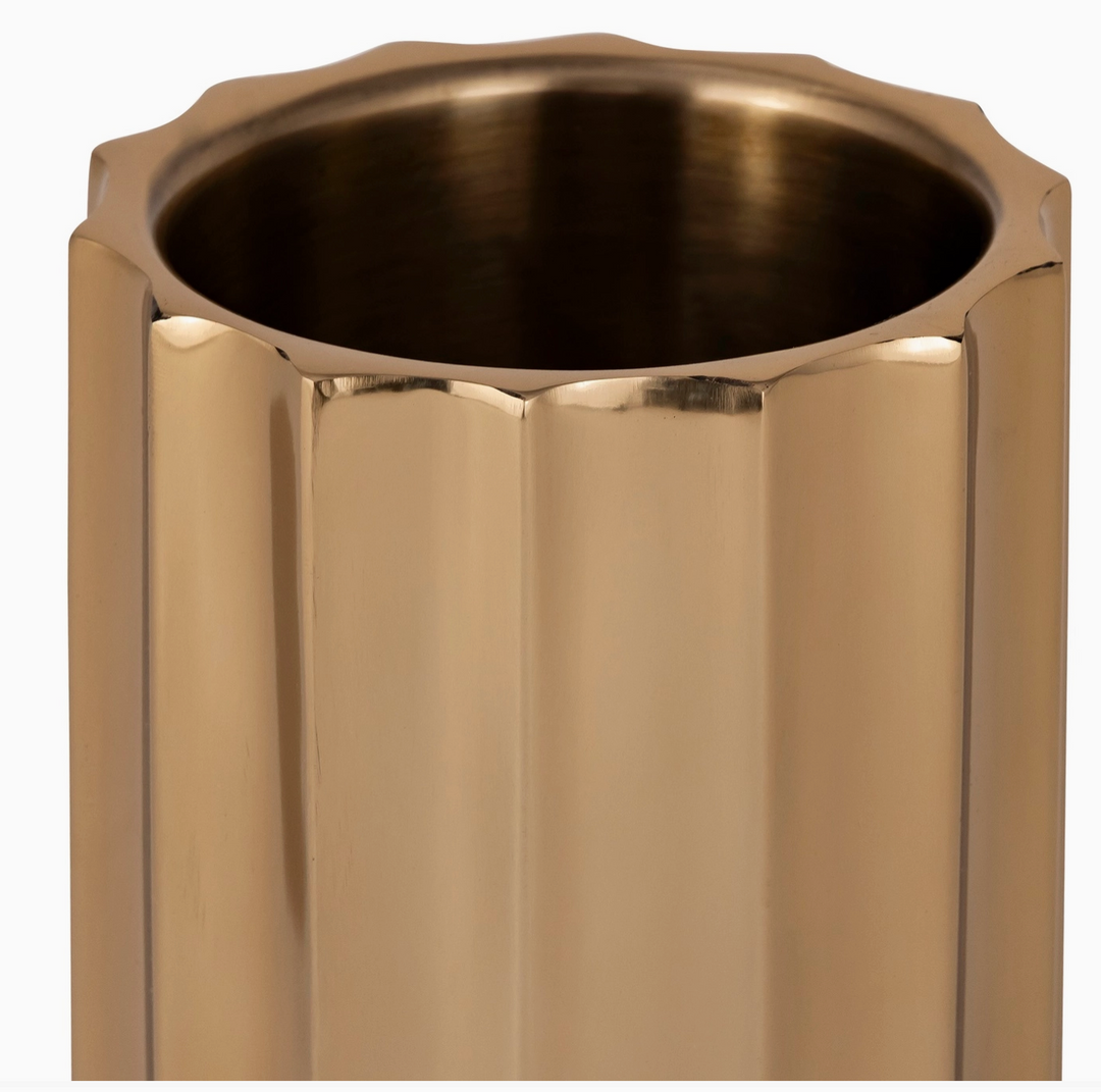 ICE BUCKET GOLD STEEL DOUNLE WALL SMALL