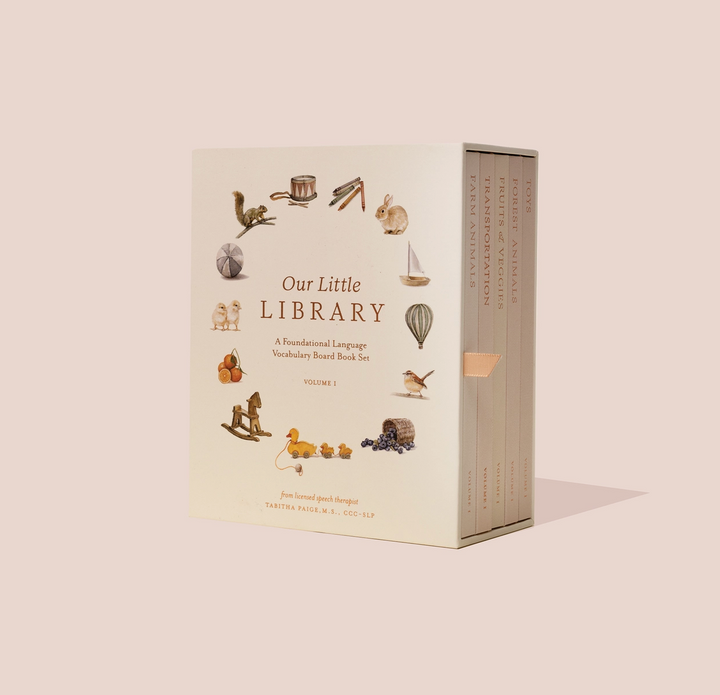 BOARD BOOK "LITTLE LIBRARY VOL.1 " SET/5