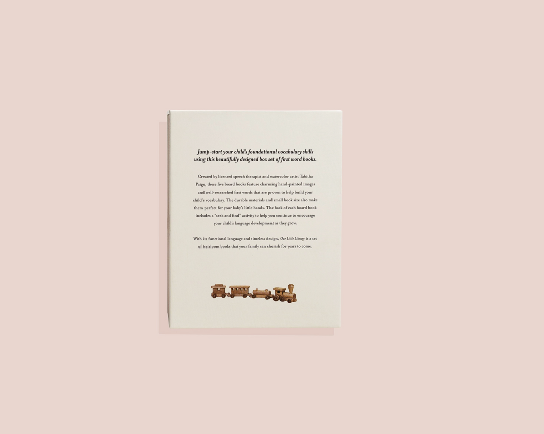 BOARD BOOK "LITTLE LIBRARY VOL.1 " SET/5