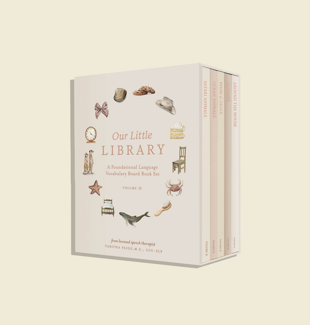 BOARD BOOK "LITTLE LIBRARY VOL. 2 " SET/5