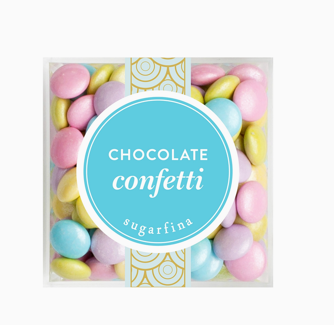 CANDY CUBE CHOCOLATE CONFETTI SMALL