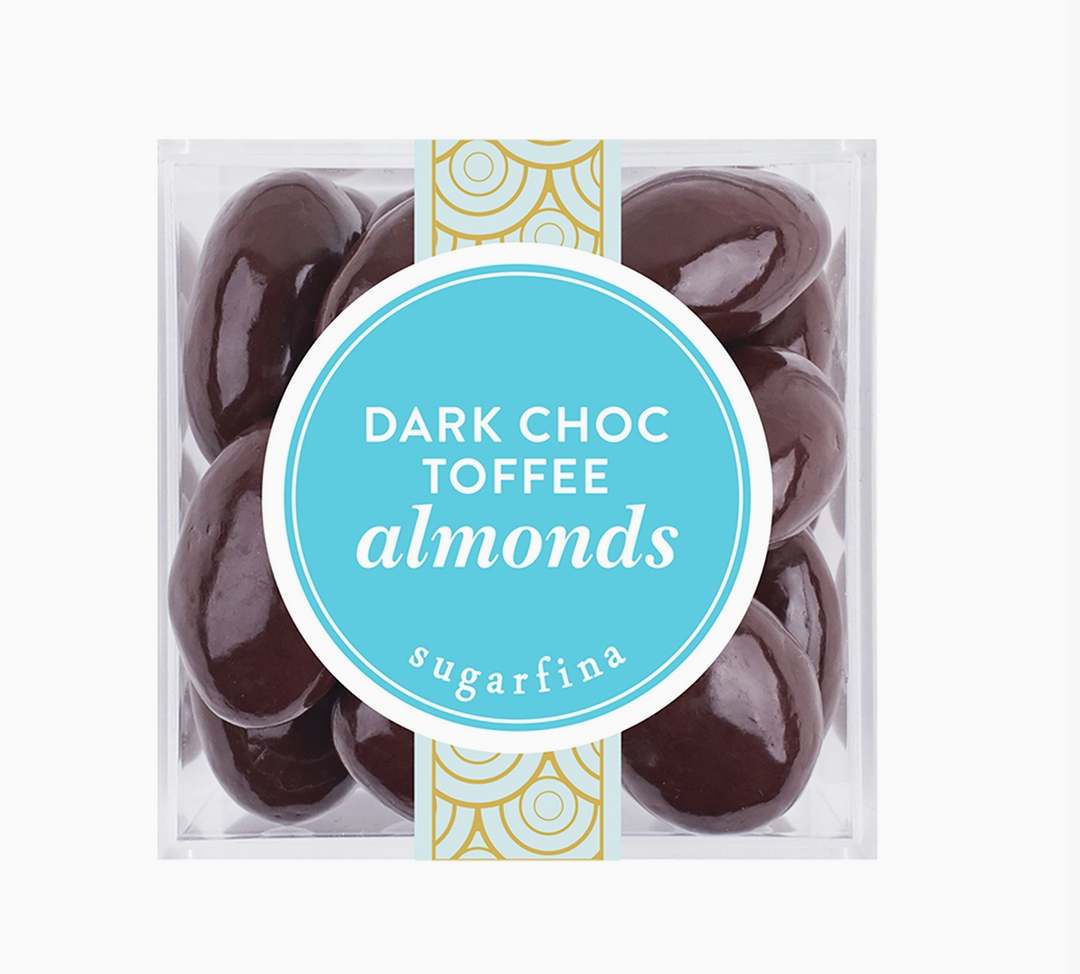 CANDY CUBE CHOCOLATE TOFFEE ALMONDS SMALL