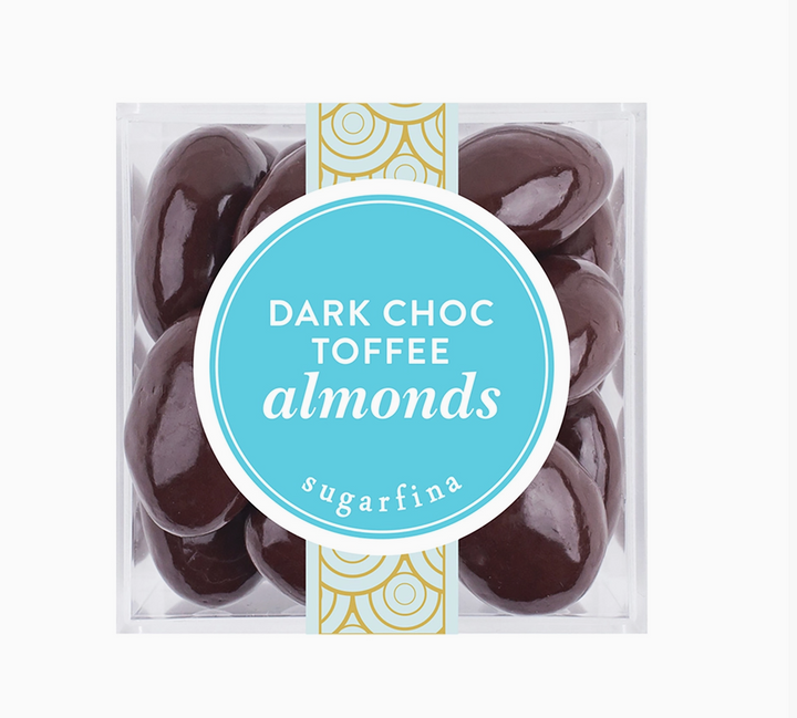 CANDY CUBE CHOCOLATE TOFFEE ALMONDS SMALL