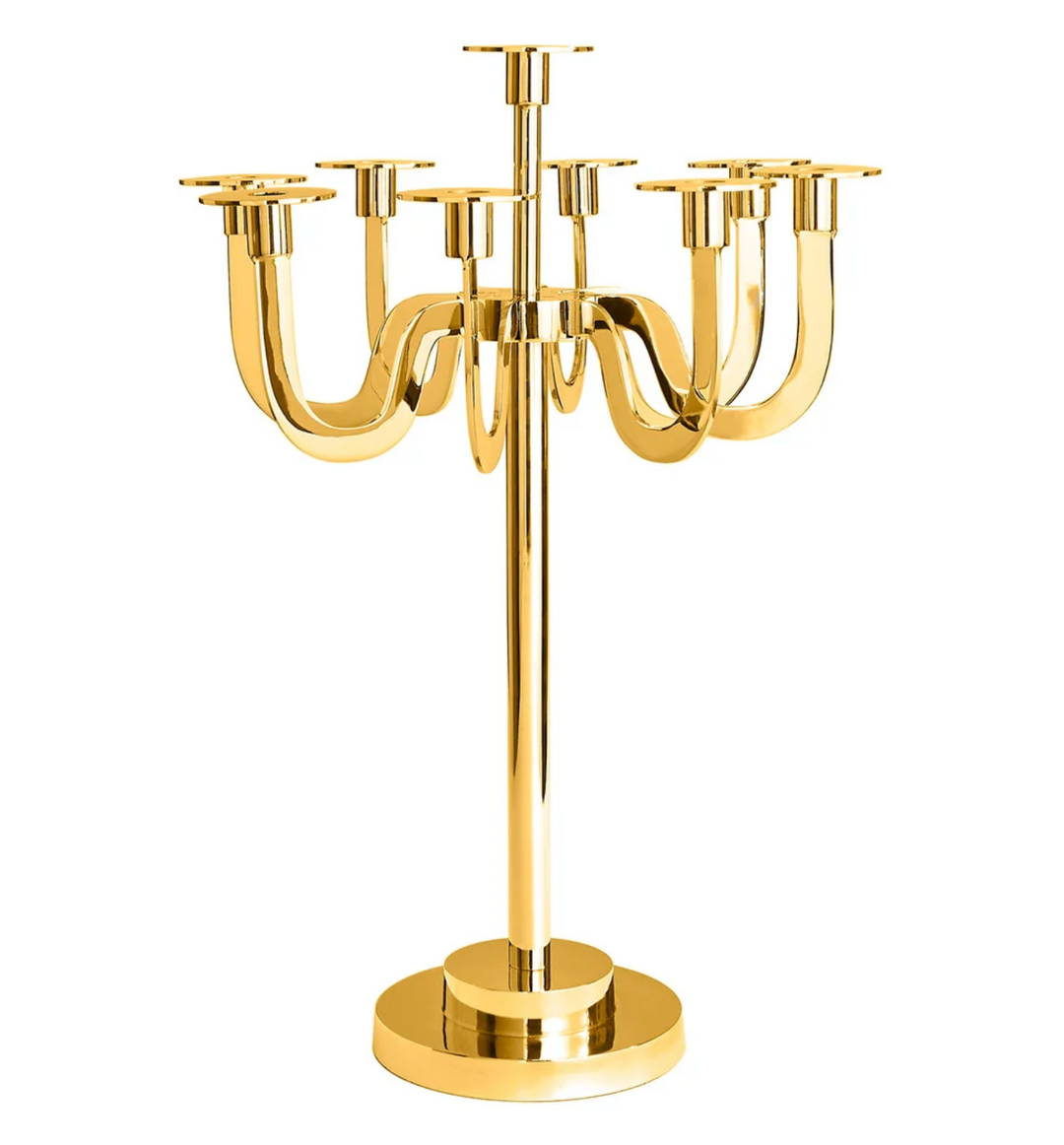CANDLEABRA REMOVEABLE ARM-GOLD