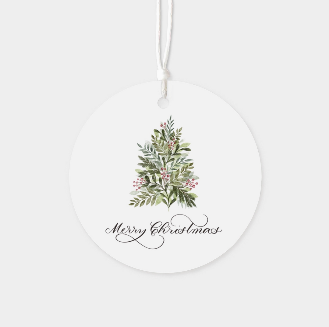 "MERRY CHRISTMAS" GIFT TAGS BOX SET OF 6