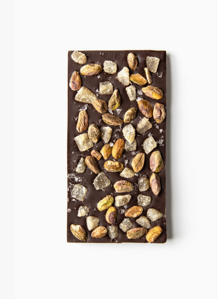 CHOCOLATE GINGER PISTACHIO