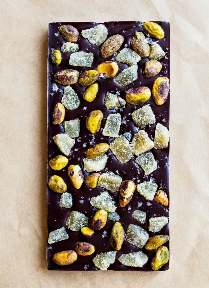 CHOCOLATE GINGER PISTACHIO