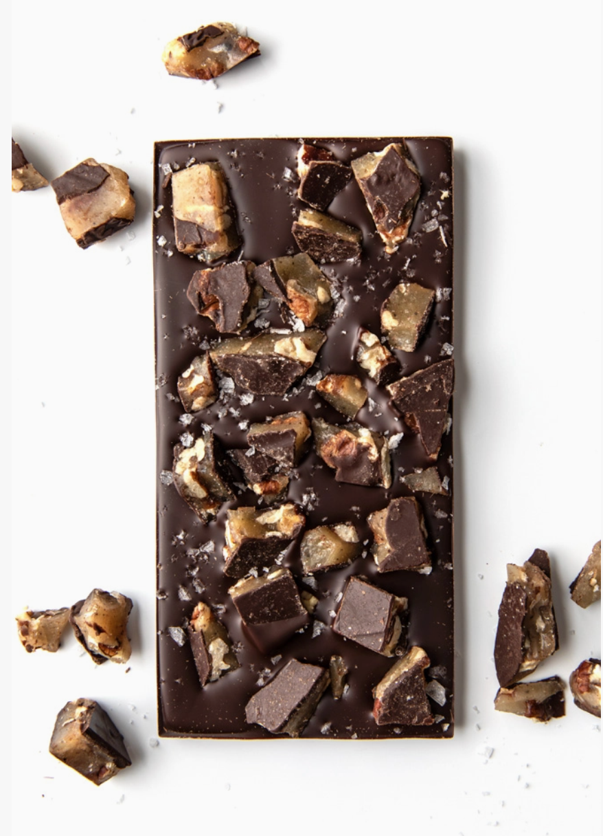 CHOCOLATE PECAN SALTED BUTTER BAR