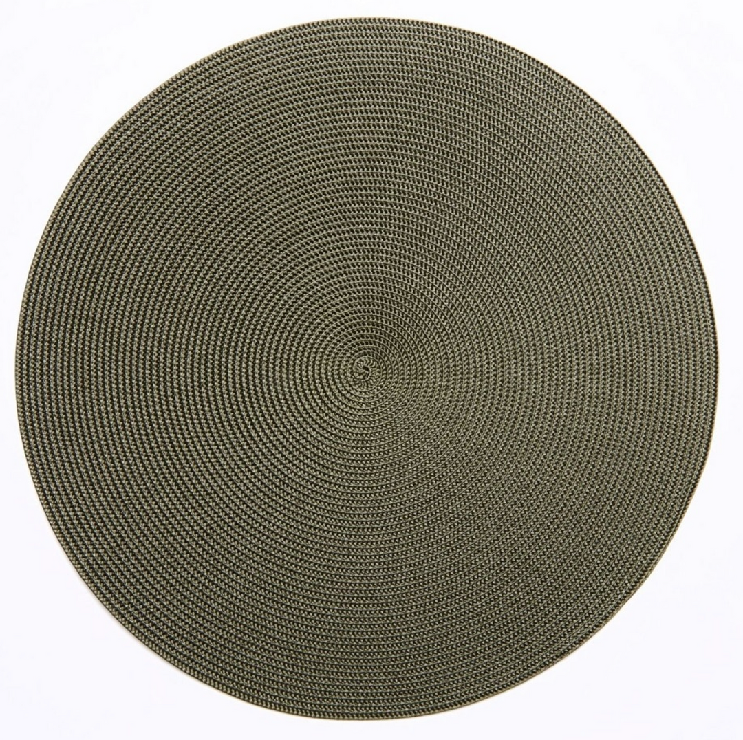 PLACEMAT TRIPLE BRAID OLIVE