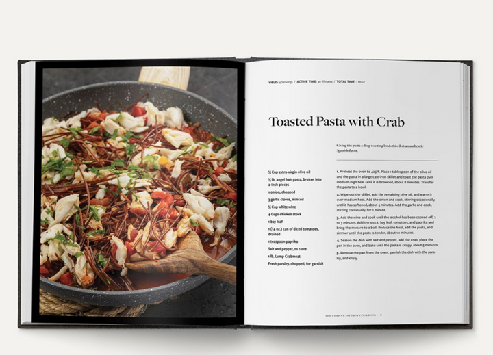 BOOK "CAST IRON: 100+ RECIPES"