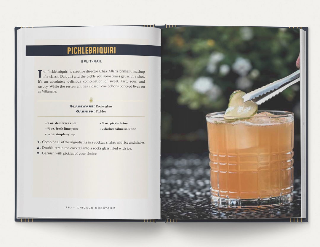 BOOK "CHICAGO COCKTAILS"