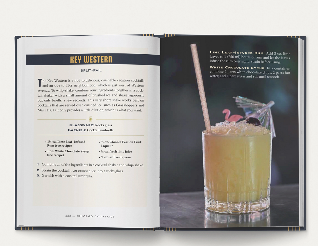 BOOK "CHICAGO COCKTAILS"