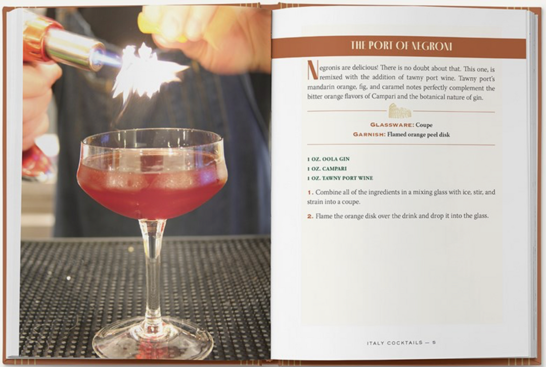 BOOK "ITALY COCKTAILS"