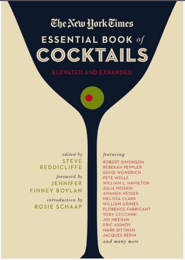 BOOK "NEW YORK TIMES ESSENTIAL BOOK OF COCKTAILS" (SECOND EDITION)