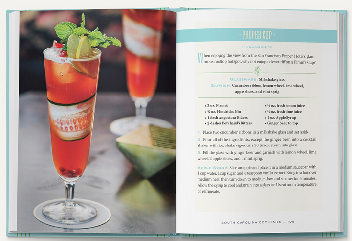 BOOK "SOUTH CAROLINA COCKTAILS"