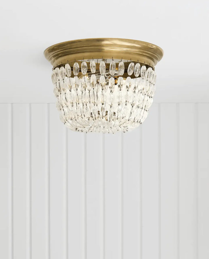 FLUSH MOUNT SEEDED CRYSTAL #20758