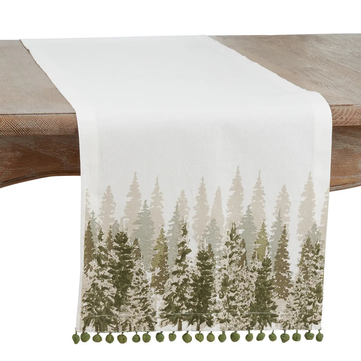 TABLE RUNNER CHRISTMAS TREE 16"x72"