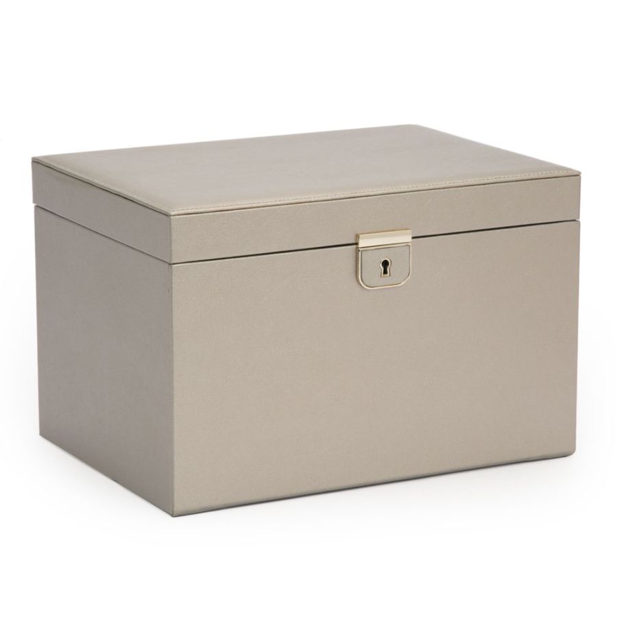 JEWELRY BOX PEWTER PALERMO LG