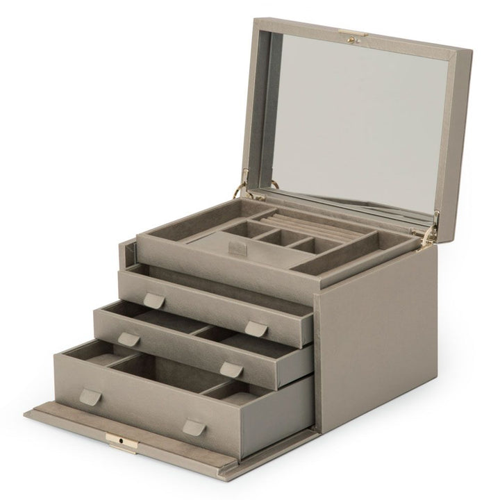 JEWELRY BOX PEWTER PALERMO LG