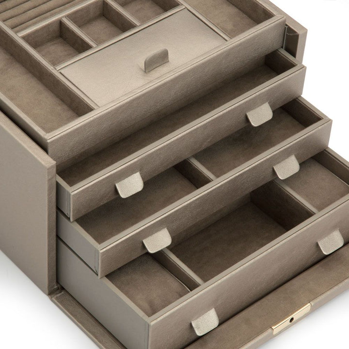 JEWELRY BOX PEWTER PALERMO LG