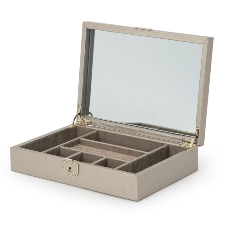 JEWELRY BOX PALERMO PEWTER MEDIUM