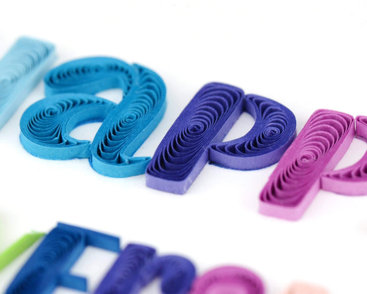 GREETING CARD "HAPPY ANNIVERSARY"