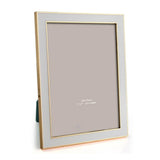 FRAME STONE GREY ENAMEL & GOLD
