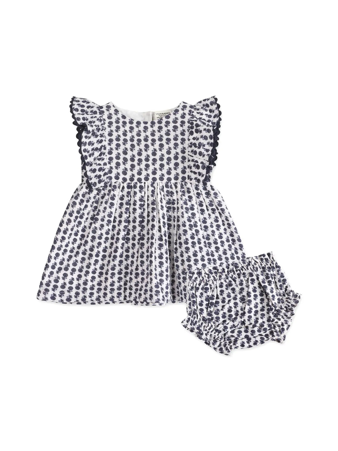 BABY DRESS & BLOOMER IRIS BLUE