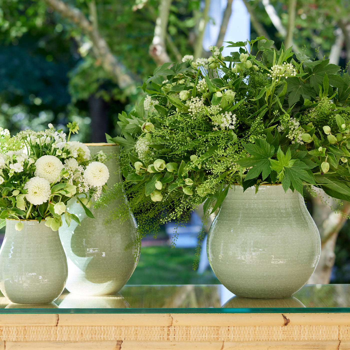 VASE ROMINA SAGE
