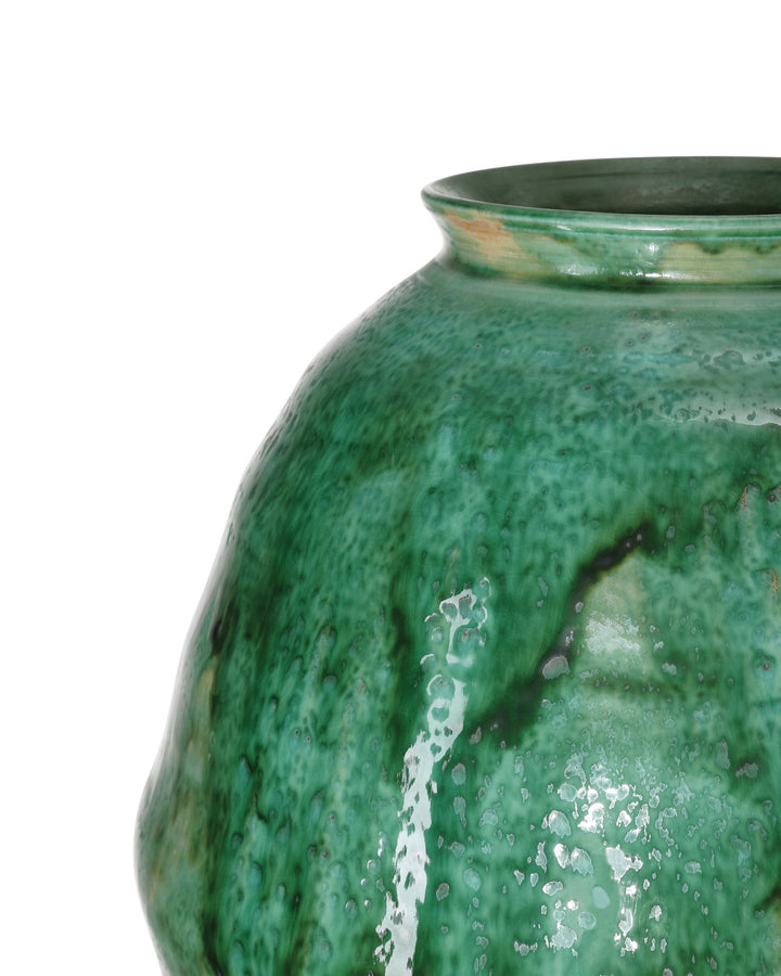 VASE IMPERIAL PORCELAIN GREEN
