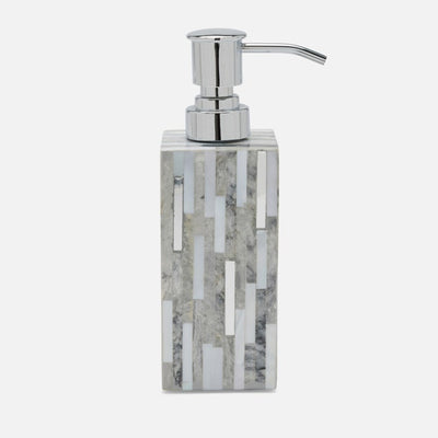 BATH COLLECTION SILVER MIX SHELL/METAL MIX