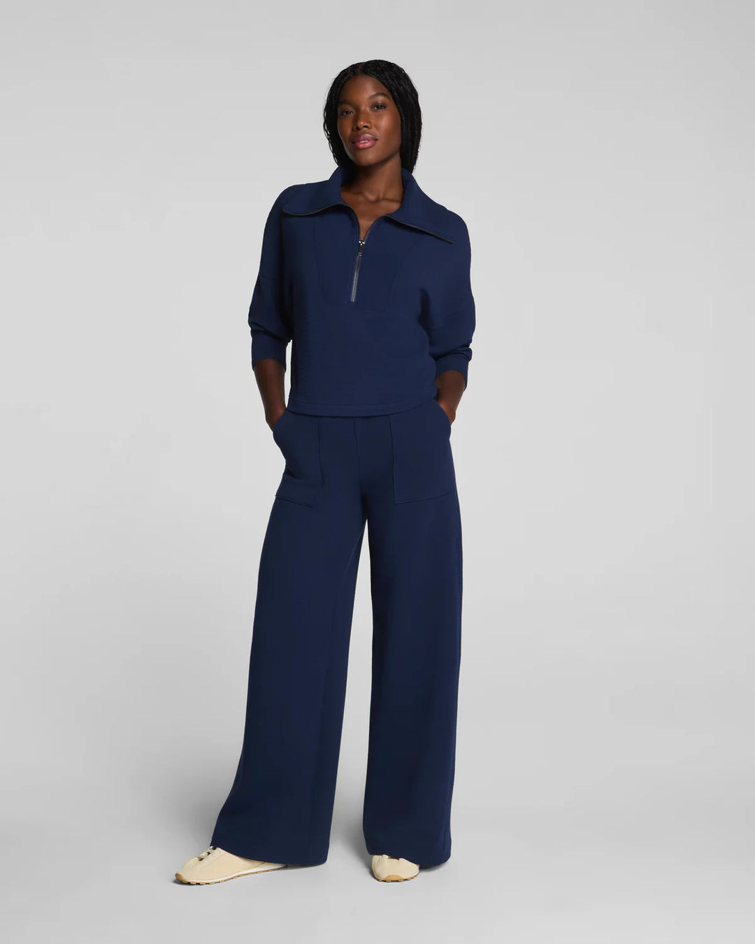 HALF ZIP AIRESSENTIALS FRENCH RIB
