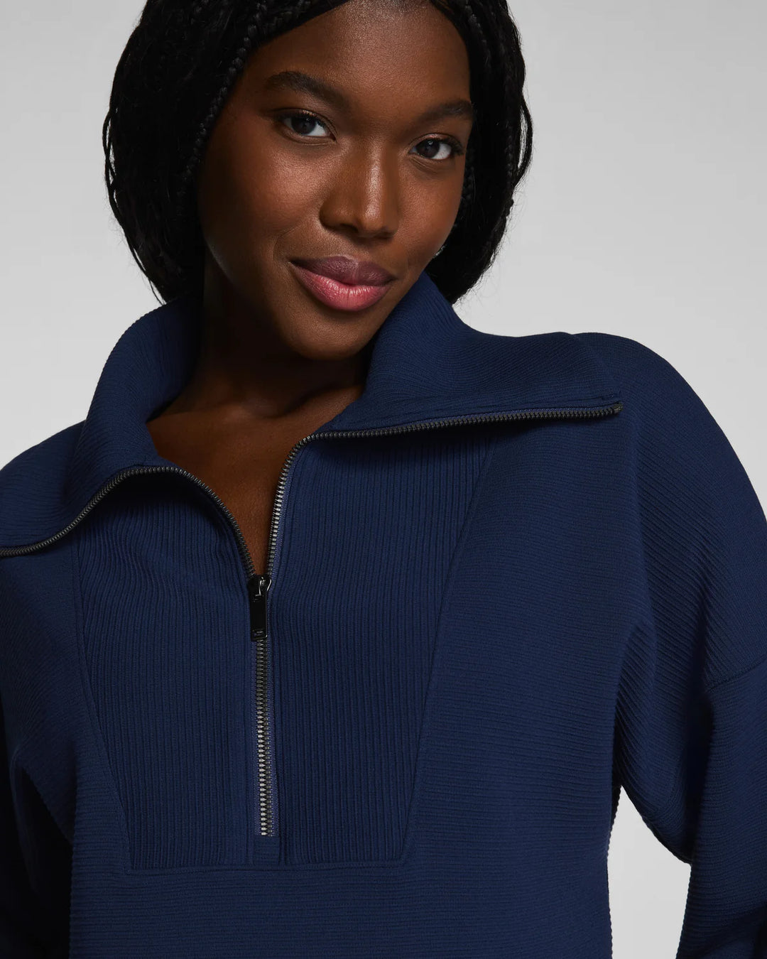 HALF ZIP AIRESSENTIALS FRENCH RIB