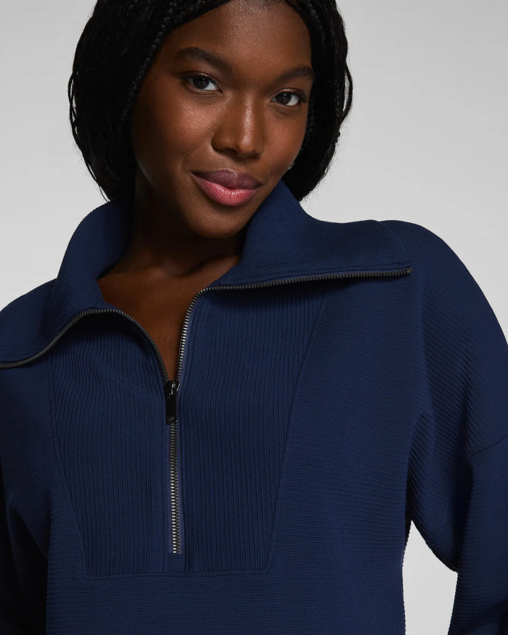 HALF ZIP AIRESSENTIALS FRENCH RIB