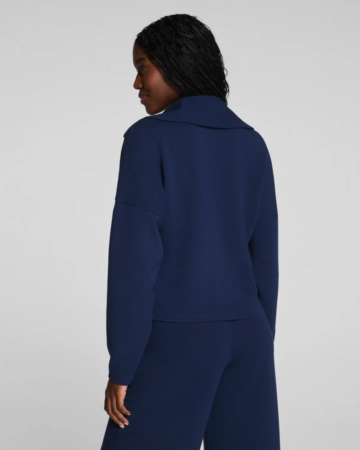 HALF ZIP AIRESSENTIALS FRENCH RIB
