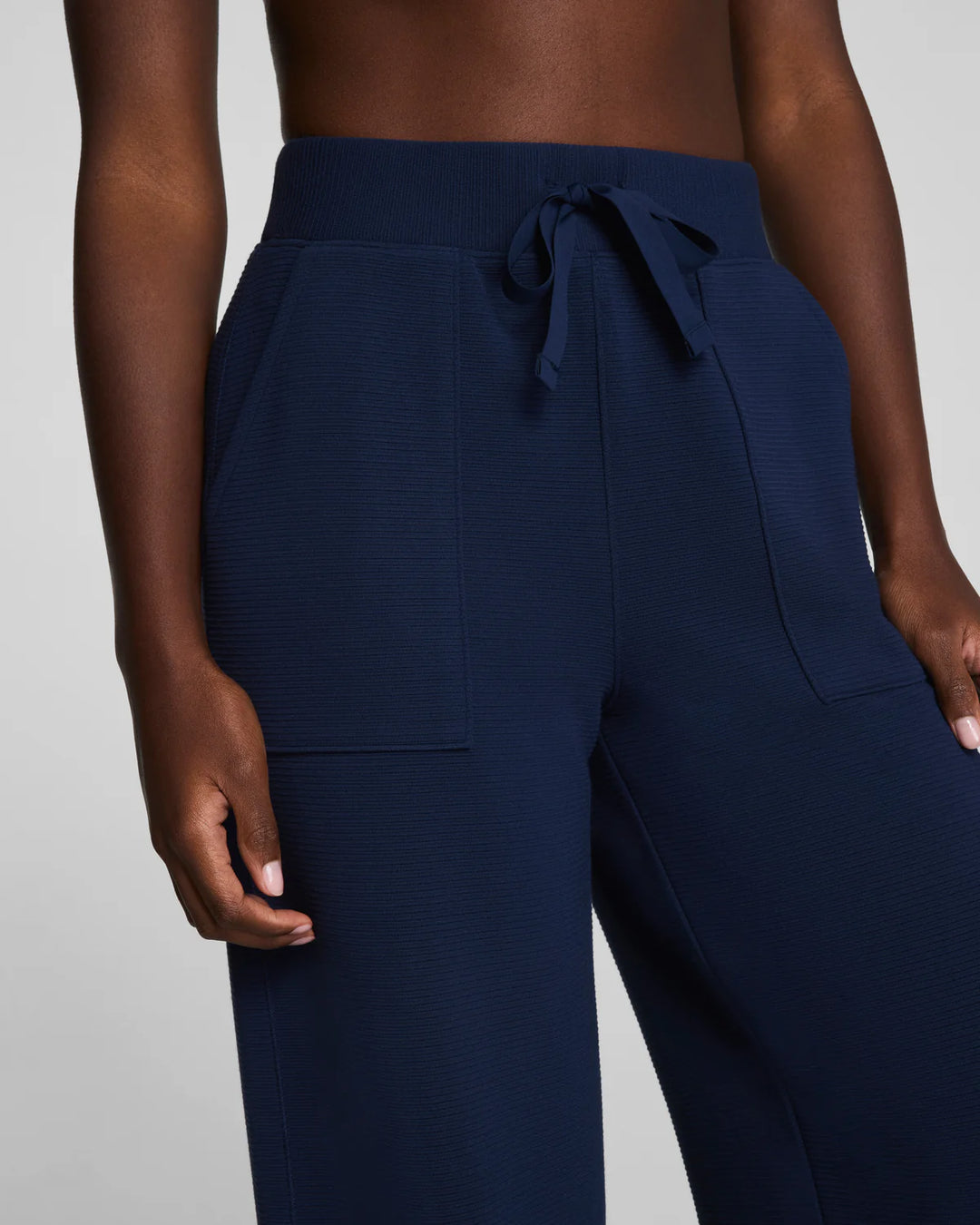 AIRESSENTIALS FRENCH RIB WIDE LEG PANT
